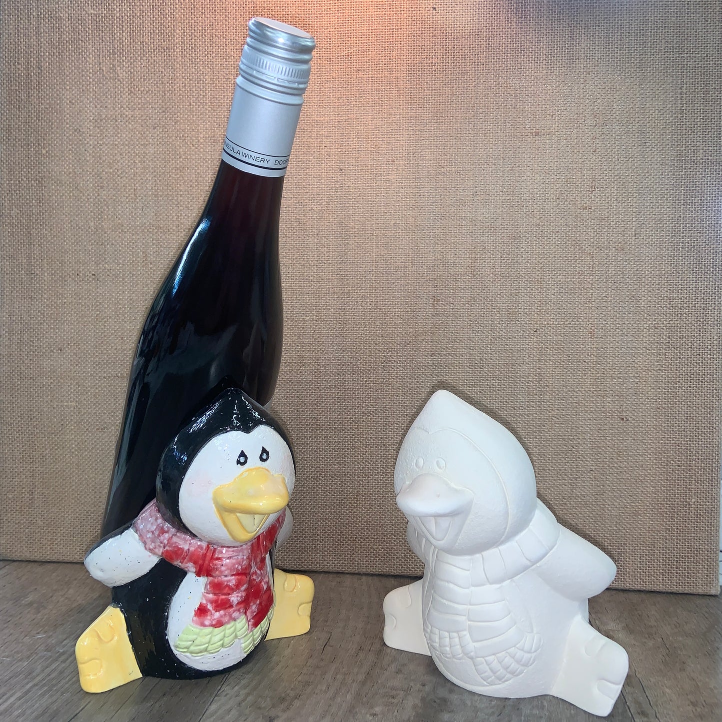 Penguin Wine Bottle Holder