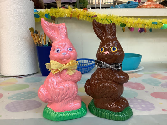 Ceramic Chocolate Bunny